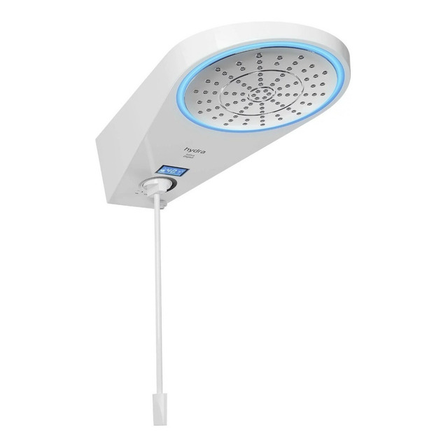 Chuveiro Ducha Digital Bivolt 127 E 220 Safira Branco 6.5kw Hydra Chuveiro Ducha Digital Bivolt 127 E 220 Safira Branco 6.5kw Hydra