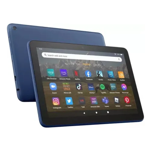 Amazon Fire Hd 8 compatible con tabletas de 32 GB, color negro instantáneo