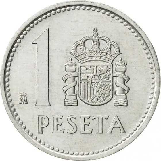 España 1 Peseta 1987 - Rey Juan Carlos I - Sin Circular