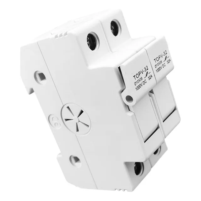 Portafusible Para Solar 2 Polos 1000v Corriente Continua