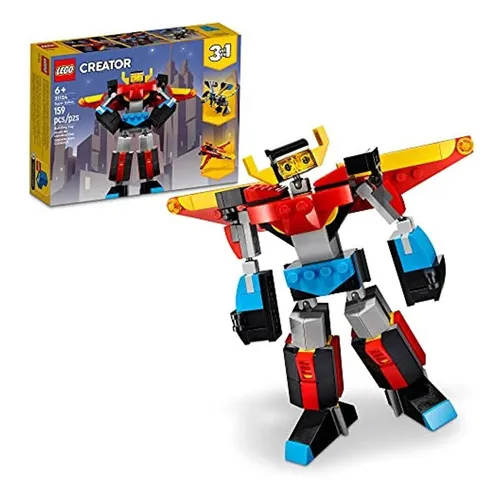 Kit De Construcción Lego Creator 3en1 Robot Invencible 31124