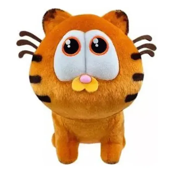 Peluche De Garfield Gatos Peluche Productos Kawaii Bebes20cm Color Dorado