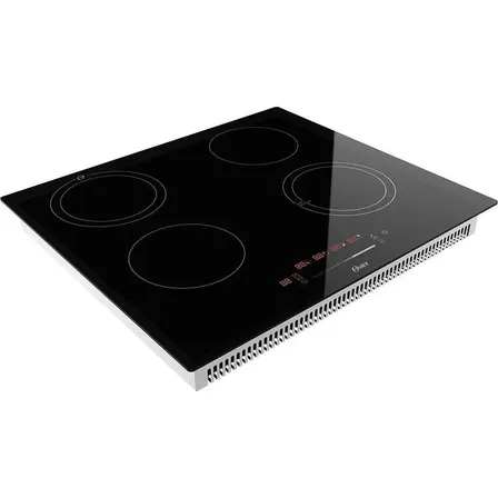 Cooktop Indução 4 Bocas Touchscreen Vidro Preto Oster
