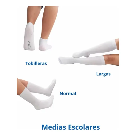 Media Escolar Larga Ovejita