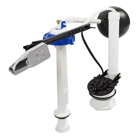 Herraje De Plástico Para Sanitario Wc Inodoro De 2 Coflex
