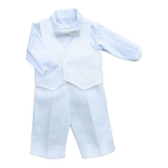 Conjuntos De Bebé Niño Bautizo, Nacimiento, Camisa, Pantalón