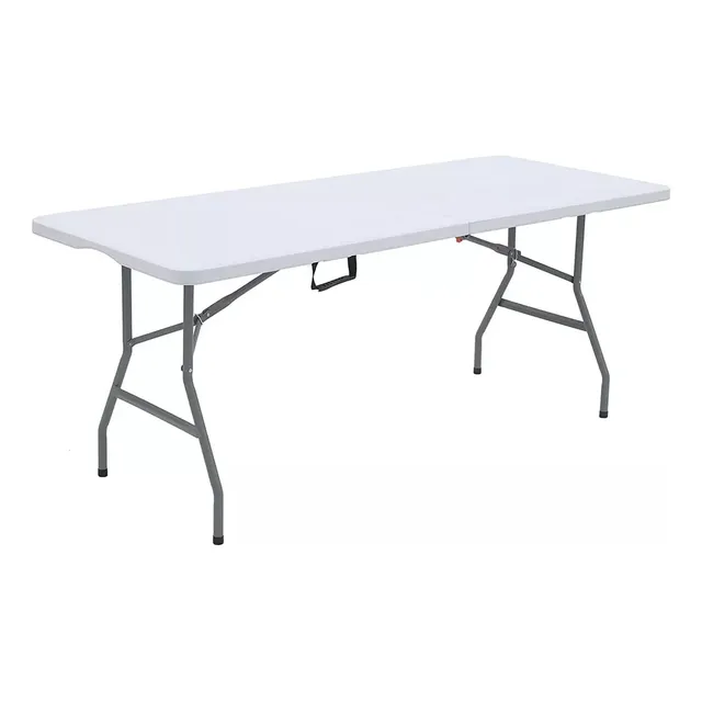 Mesa Plegable 183 Cm Portátil 6 Personas