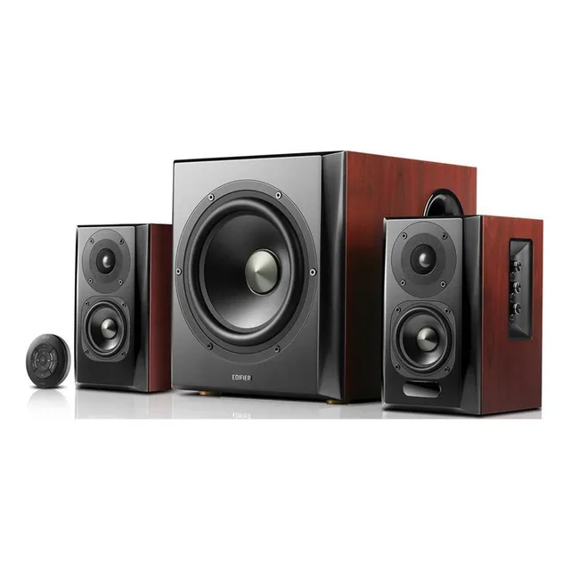 Parlantes Edifier S350db 2.1 Marron Bluetooth