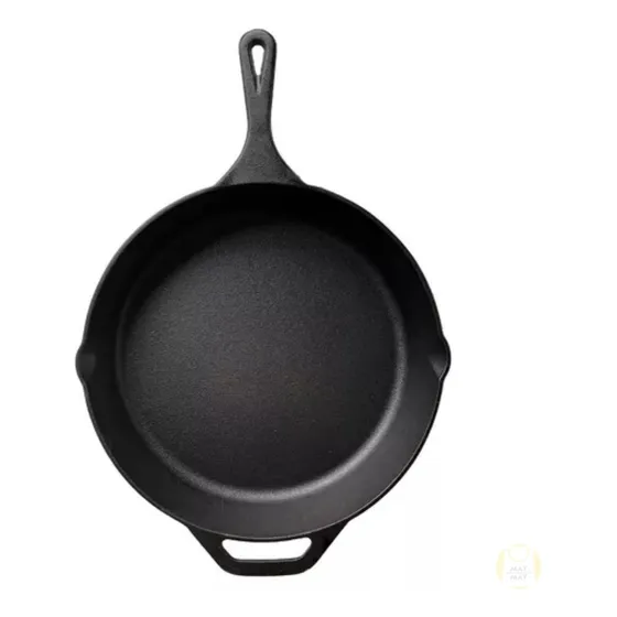  Sartén De Hierro Fundido Pre Curado 30cm Redondo