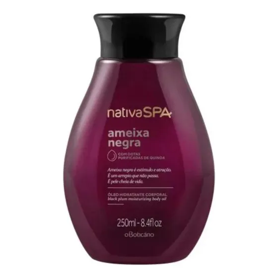 Aceite Corporal Hidratante Oboticário Nativaspa Ameixa 200ml