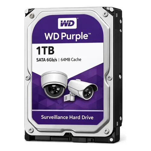 Hd Wd Purple Western Digital P/ Dvr Intelbrás /x/z Cor Roxa