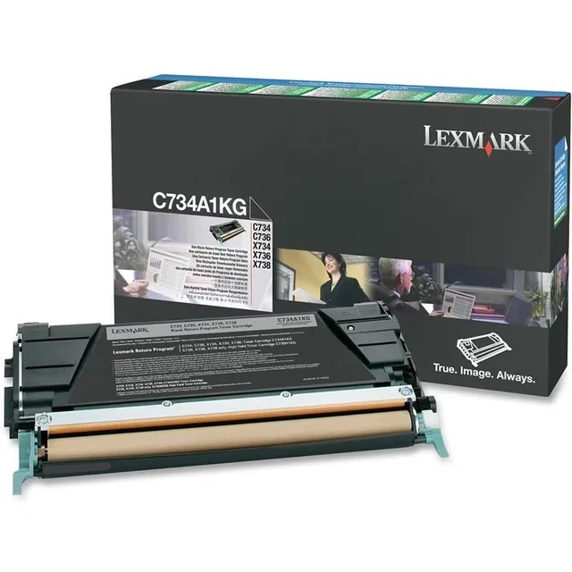 Tóner negro 15085 para Lexmark C734A1kg