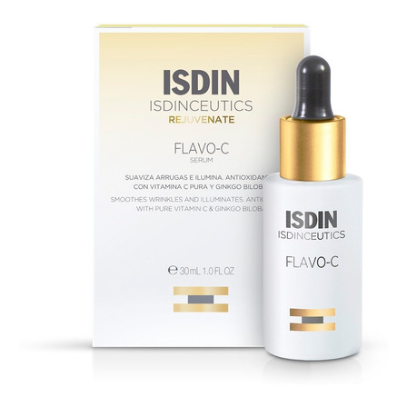 Isdin Sérum Facial Antioxidante Com Vitamina C Isdinceutics Flavo-c - 30ml Isdin Sérum Facial Antioxidante Com Vitamina C Isdinceutics Flavo-c - 30ml