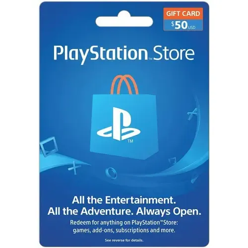 Tarjeta Playstation Network 50 Usa | Cuotas sin interés