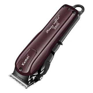 Maquina Kemei De Cortar Cabelo Sem Fio RecarregĂĄvel Km-2600 Profissional Maquina Kemei De Cortar Cabelo Sem Fio RecarregĂĄvel Km-2600 Profissional