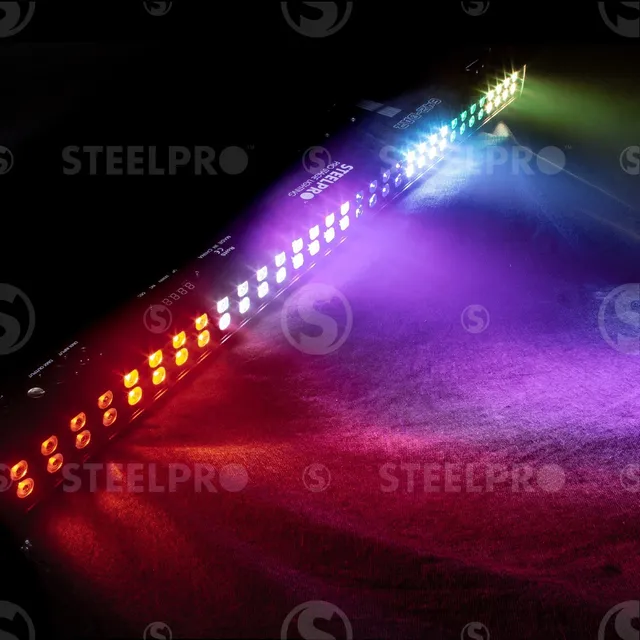 Barra Led 64x2w Full Color 3 En 1 Dj Steelpro - 642bar