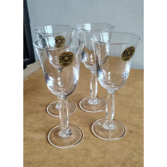 Copas Pequeñas Cristal Elegantes Marca Rcr Finas