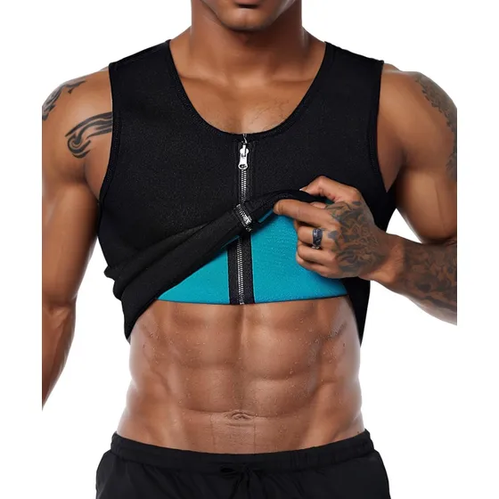 Traje De Neopreno Hombre, Chaleco De Compresión, Sin M...