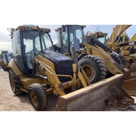 Pala Copn Retro Cat 416e 2008 6512hs De Uso Envios Al Pais
