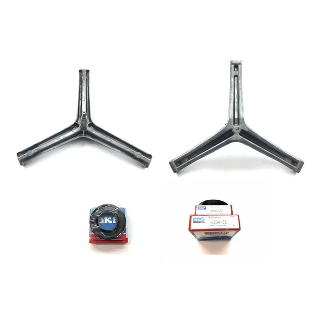 Kit Eje Soporte Y Rulemanes Lavarropas Whirlpool Wfe71a