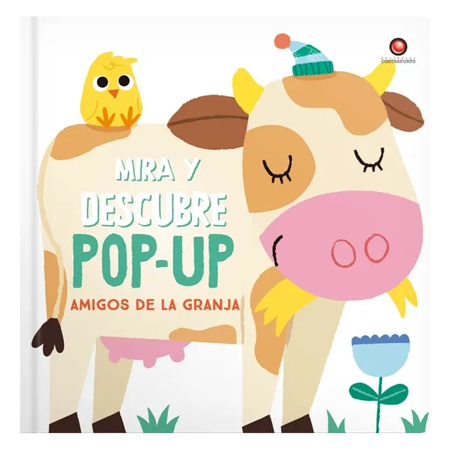 Libro Mira Y Descubre Pop-up- Amigos De La Granja