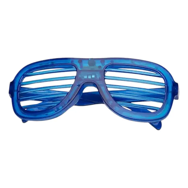 Lentes Led 10 Uds Luminosos Rejilla Luz Fiestas Colores