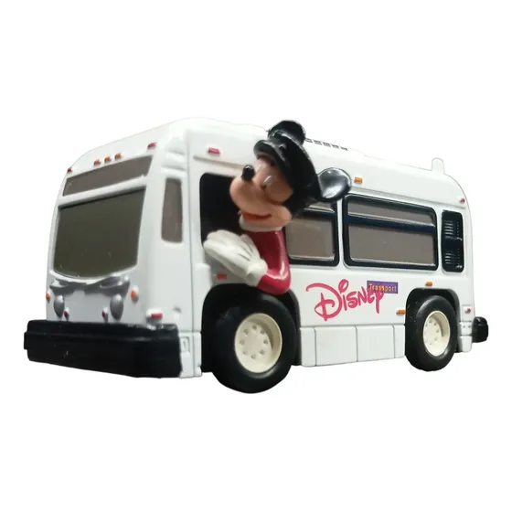 Juguete Autobus Disney Mickey Y Goofy De Metal