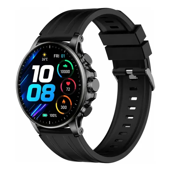 Smartwatch Reloj Inteligente Olsen Pantalla AMOLED Bluetooth Llamadas IP68 Color Negro