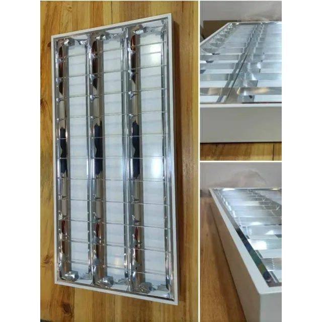 Lamparas Especular 3x32 Con Tubos Led De 20w , 120x60 Cm