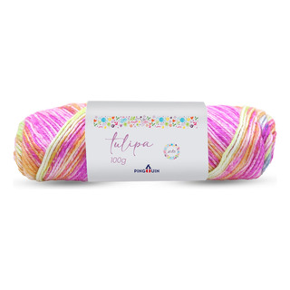 Lã Pingouin Tulipa 100g Tex 635 Col.2025 Jardim De Inverno Lã Pingouin Tulipa 100g Tex 635 Col.2025 Jardim De Inverno