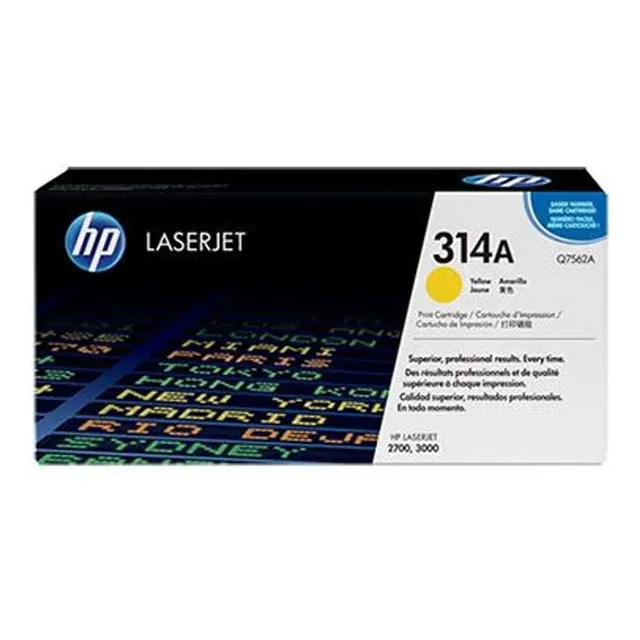 Tóner Hp Q7562a Color Amarillo