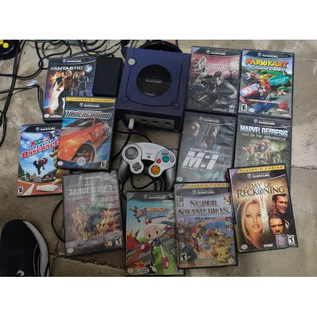 Consola Nintendo Gamecube 12 Juegos Control Memoria Mario