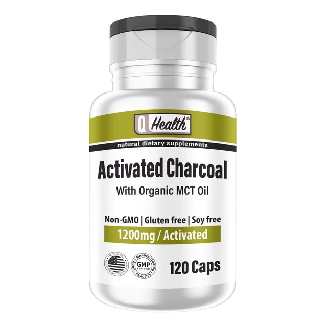 Carbón Activado 120 Caps - Unidad a $540