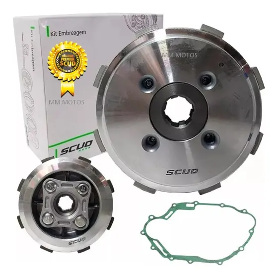 Kit Embreagem Completo Scud Honda Cg 150 Titan / Fan 150