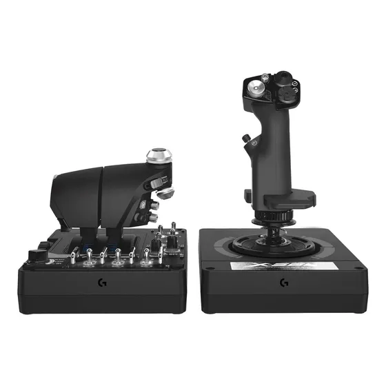 Controlador de Simulação RGB Manete e Acelerador X56 H.O.T.A.S Logitech G