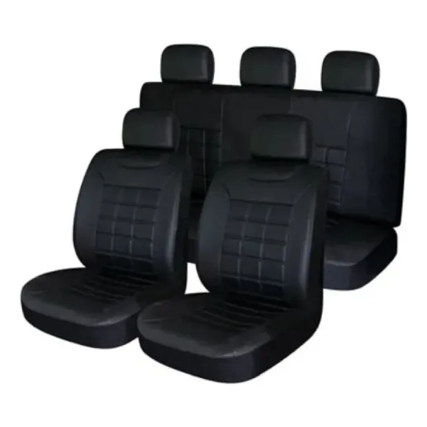 Kit Cubreasiento Lujo Negro Autostyle