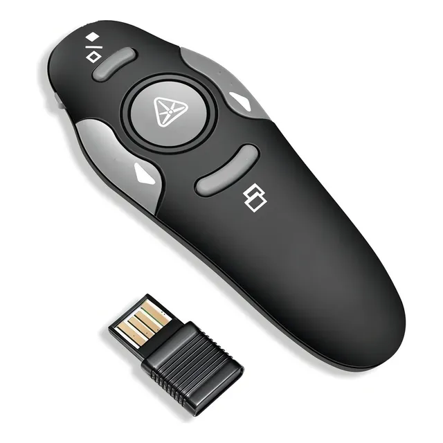 Puntero Laser Presentador Power Point Ergonomico Usb/ Pc/mac