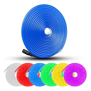 5m Tira De Luce Luz Led Neon Flexible Impermeable Decoración 5m Tira De Luce Luz Led Neon Flexible Impermeable Decoración