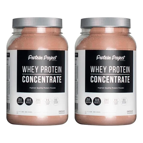 Proteina Concetrada Protein Project X 2 Unidades Sabor Chocolate