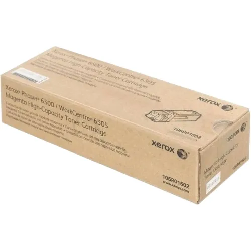 Toner Xerox Magenta Nuevo Original 6500 106r01602