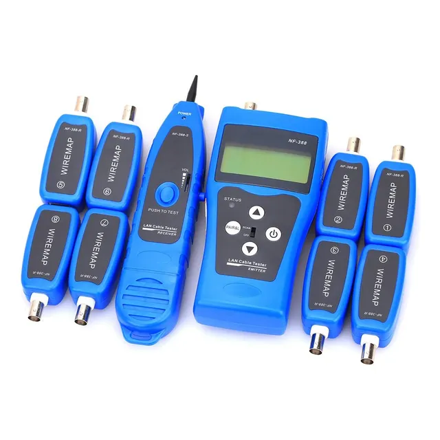 Probador De Cable Ethernet Multipropósito Nf-388 Herramienta
