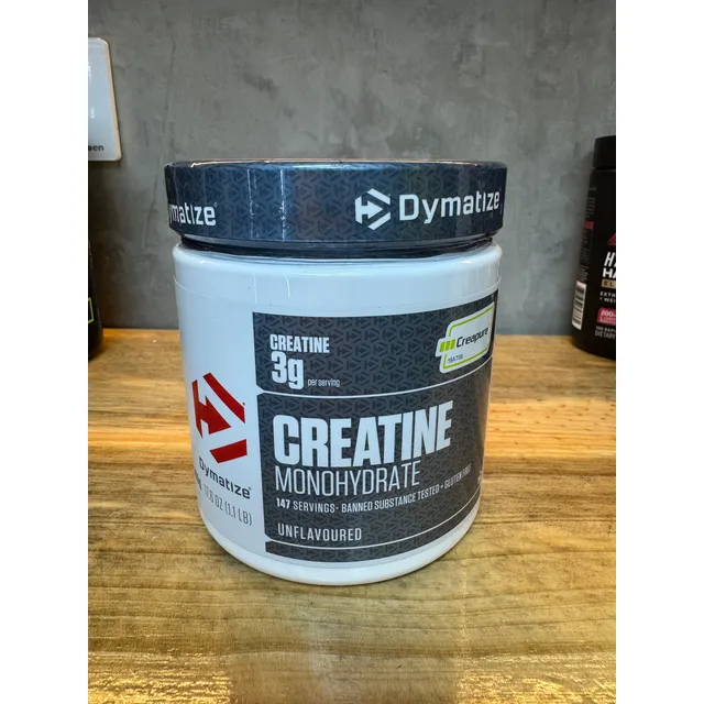 Creatina Monohidratada 147 Servicios Dymatize Creapure Sello