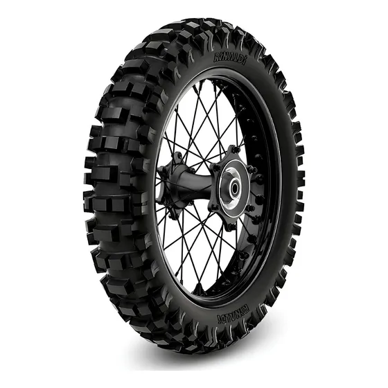 Pneu Rinaldi traseiro MX 35 Para Uso Com Câmara de Ar 100/100-18