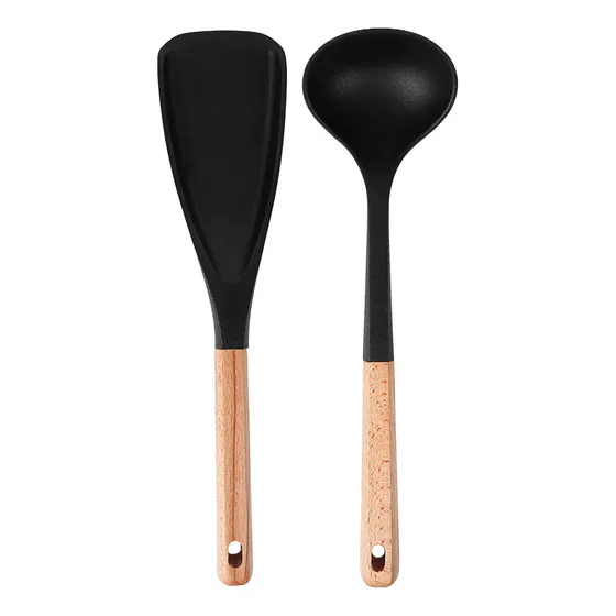 M Utensilios De Cocina De Silicona Cuchara De Espátula Para