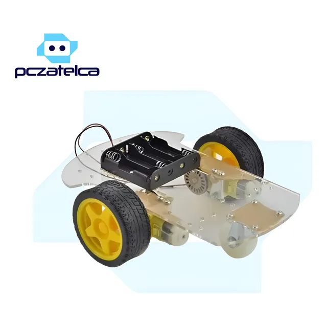 Kit Robot Carro 2wd Chasis Robótico Compatible Arduino