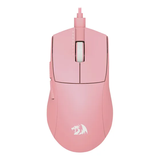 Mouse Redragon K1ng Rosa M724p Alámbrico 12,400 Dpi