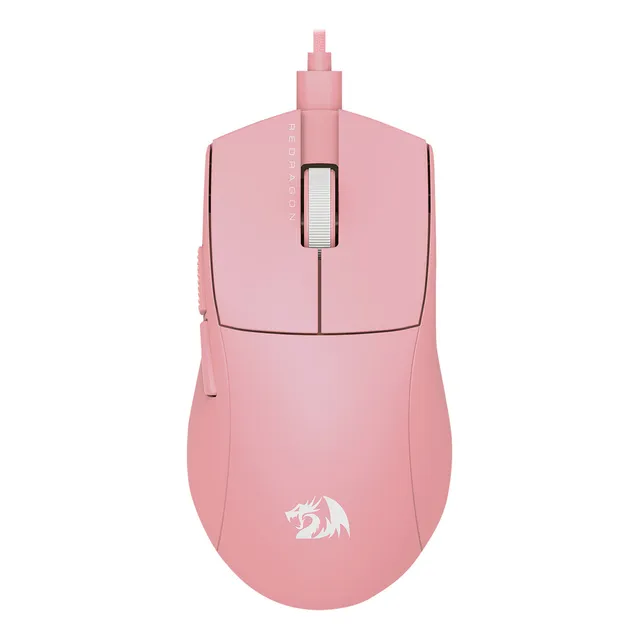 MOUSE REDRAGON ULTRALIGHT K1NG M724 1K HZ ROSA CABLEADO
