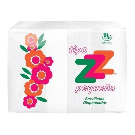 Servilletas Z Pequeña - Bulto De 20 Paquetes De 160 Unidades