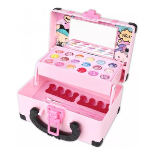 Kit De Maquiagem Para Crianças, Presente Para Meninas Kit De Maquiagem Para Crianças, Presente Para Meninas