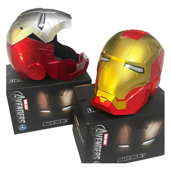 Capacete Automático Iron Man Mark V Homem De Ferro Cor Prata